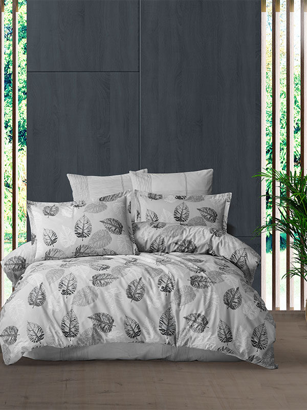 Palm Orange Quilt Cover Set Akhome Textile